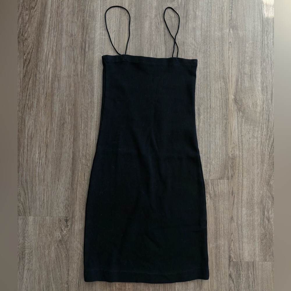 Zara Black Strapless Dress